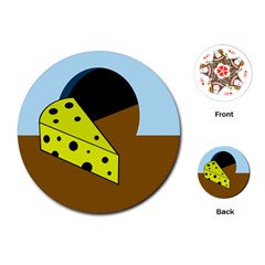 Cheese  Playing Cards (round) 