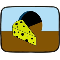 Cheese  Fleece Blanket (mini)