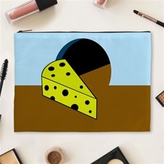 Cheese  Cosmetic Bag (xl) by Valentinaart