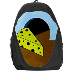 Cheese  Backpack Bag by Valentinaart