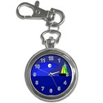 Blue monster fish Key Chain Watches Front