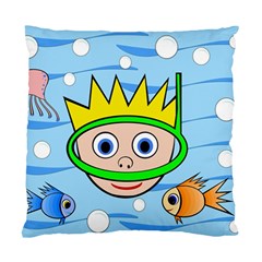 Diver Standard Cushion Case (one Side) by Valentinaart