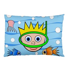 Diver Pillow Case