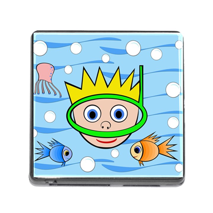 Diver Memory Card Reader (Square)