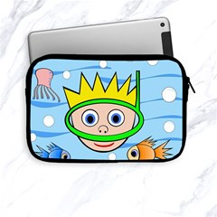 Diver Apple Ipad Mini Zipper Cases by Valentinaart