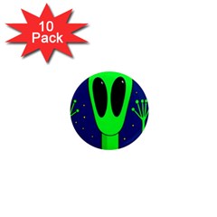 Alien  1  Mini Magnet (10 Pack)  by Valentinaart