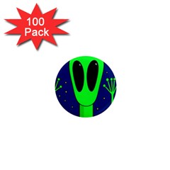 Alien  1  Mini Magnets (100 Pack)  by Valentinaart