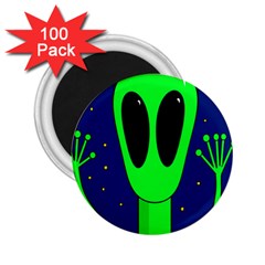 Alien  2 25  Magnets (100 Pack)  by Valentinaart