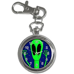 Alien  Key Chain Watches by Valentinaart