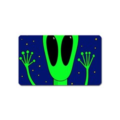 Alien  Magnet (name Card) by Valentinaart