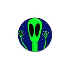 Alien  Golf Ball Marker by Valentinaart