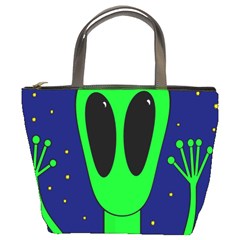 Alien  Bucket Bags by Valentinaart