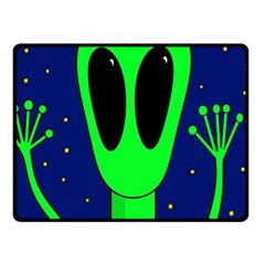 Alien  Fleece Blanket (small) by Valentinaart