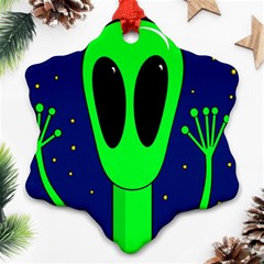 Alien  Ornament (snowflake) 