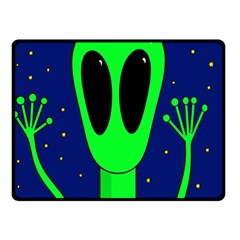 Alien  Double Sided Fleece Blanket (small) 