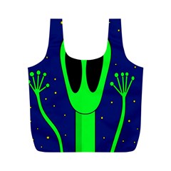 Alien  Full Print Recycle Bags (m)  by Valentinaart