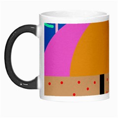 On The Beach  Morph Mugs by Valentinaart