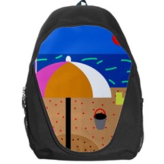 On The Beach  Backpack Bag