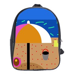 On The Beach  School Bags (xl) 