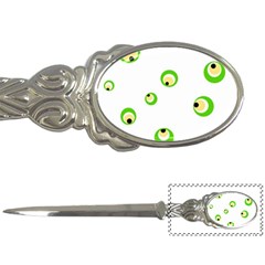 Green Eyes Letter Openers by Valentinaart