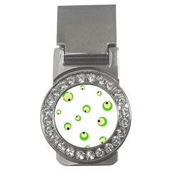 Green Eyes Money Clips (cz) 