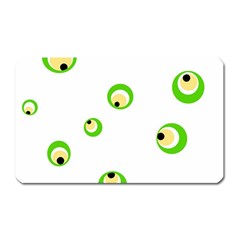 Green Eyes Magnet (rectangular)