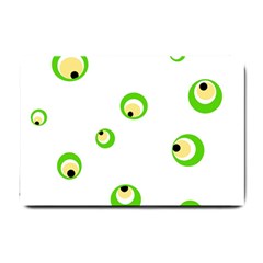 Green Eyes Small Doormat 