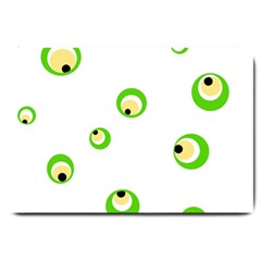 Green Eyes Large Doormat 