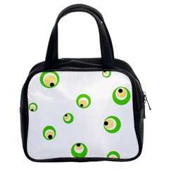 Green Eyes Classic Handbags (2 Sides)