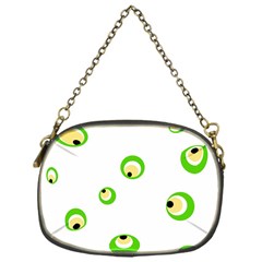 Green Eyes Chain Purses (one Side) 