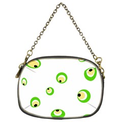 Green Eyes Chain Purses (two Sides) 