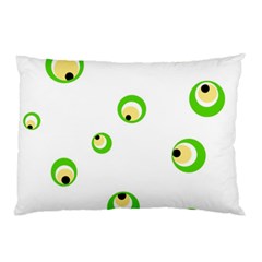 Green Eyes Pillow Case