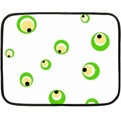 Green Eyes Fleece Blanket (mini)