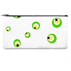 Green Eyes Pencil Cases