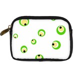 Green eyes Digital Camera Cases Front