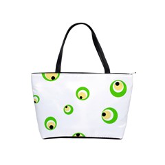 Green Eyes Shoulder Handbags