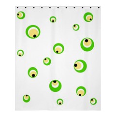 Green Eyes Shower Curtain 60  X 72  (medium)  by Valentinaart