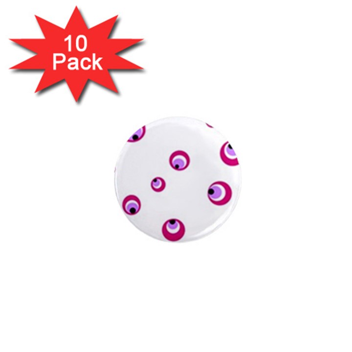 Purple eyes 1  Mini Magnet (10 pack) 