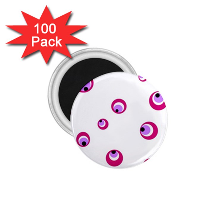 Purple eyes 1.75  Magnets (100 pack) 