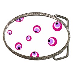 Purple Eyes Belt Buckles by Valentinaart