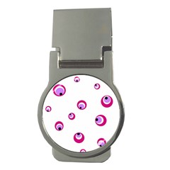 Purple Eyes Money Clips (round) 