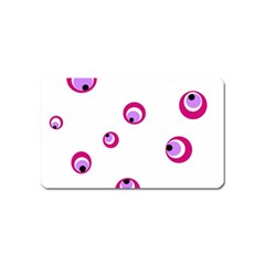 Purple Eyes Magnet (name Card)