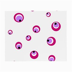 Purple Eyes Small Glasses Cloth (2-side)