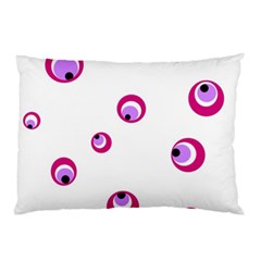 Purple Eyes Pillow Case