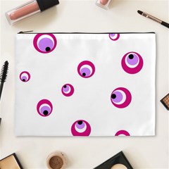 Purple Eyes Cosmetic Bag (xl)