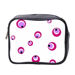 Purple Eyes Mini Toiletries Bag 2-side by Valentinaart