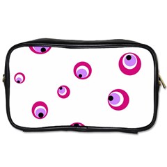 Purple Eyes Toiletries Bags 2-side by Valentinaart