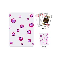 Purple Eyes Playing Cards (mini) 