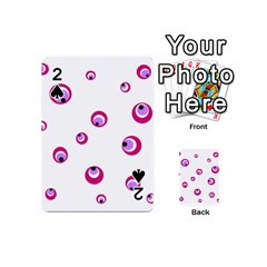 Purple Eyes Playing Cards 54 (mini)  by Valentinaart