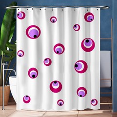 Purple Eyes Shower Curtain 60  X 72  (medium) 